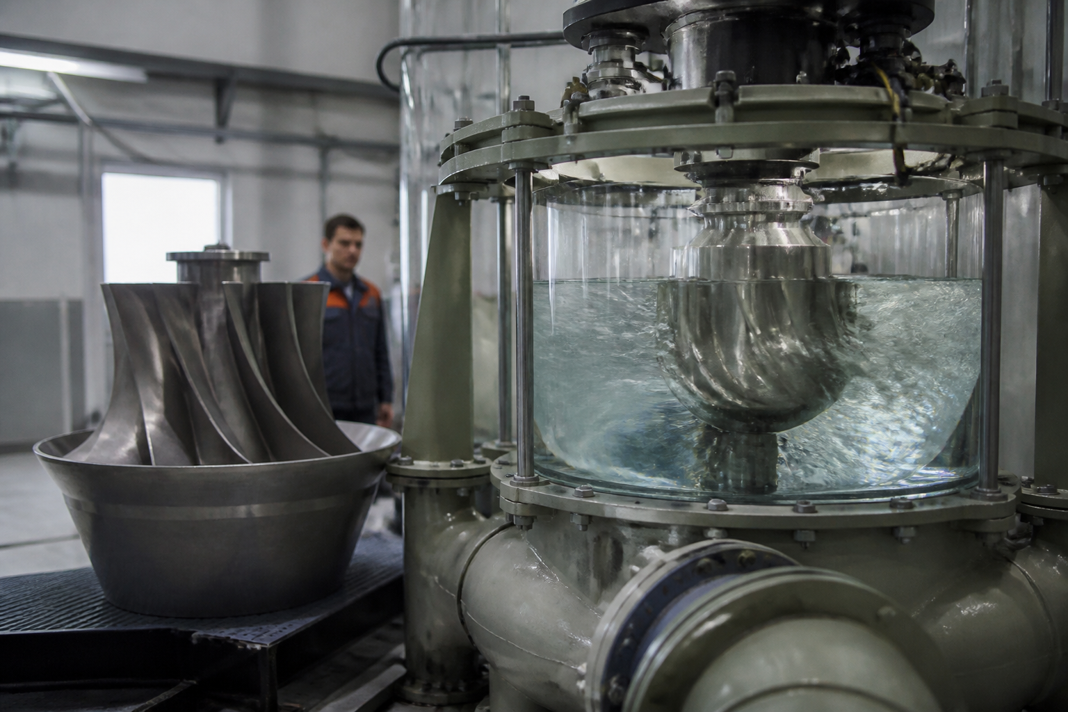 ČEZ Is Testing a 1:13 Model Before It Builds Orlík's CZK 8bn Pumped Storage. On a World-First Turbine, the Laboratory Sets the Programme