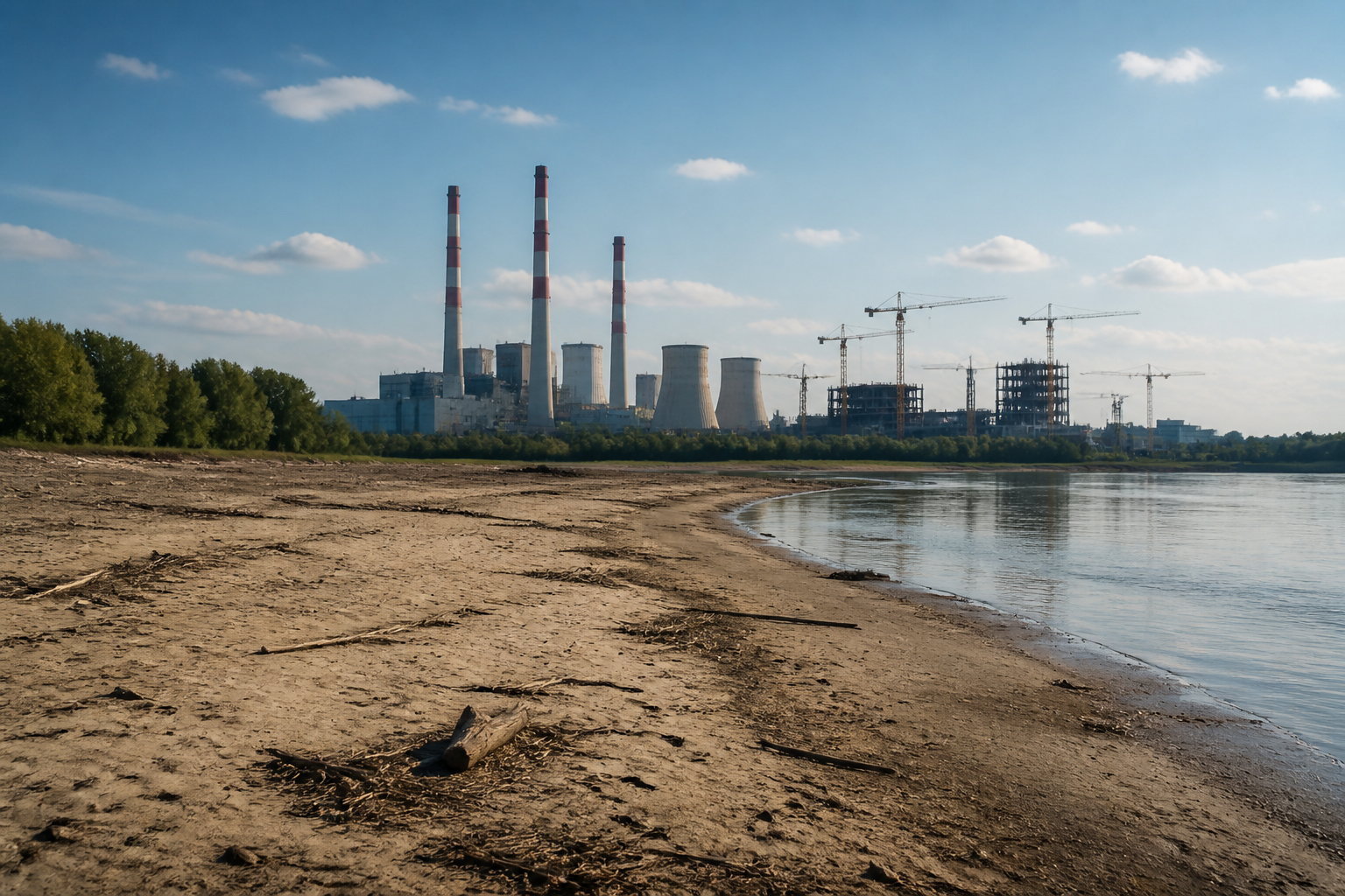 Enea Idled Units at Poland's Second-Biggest Power Plant Because a River Ran Low. It Is Building €1.53 Billion of New Gas Capacity on the Same Riverbank