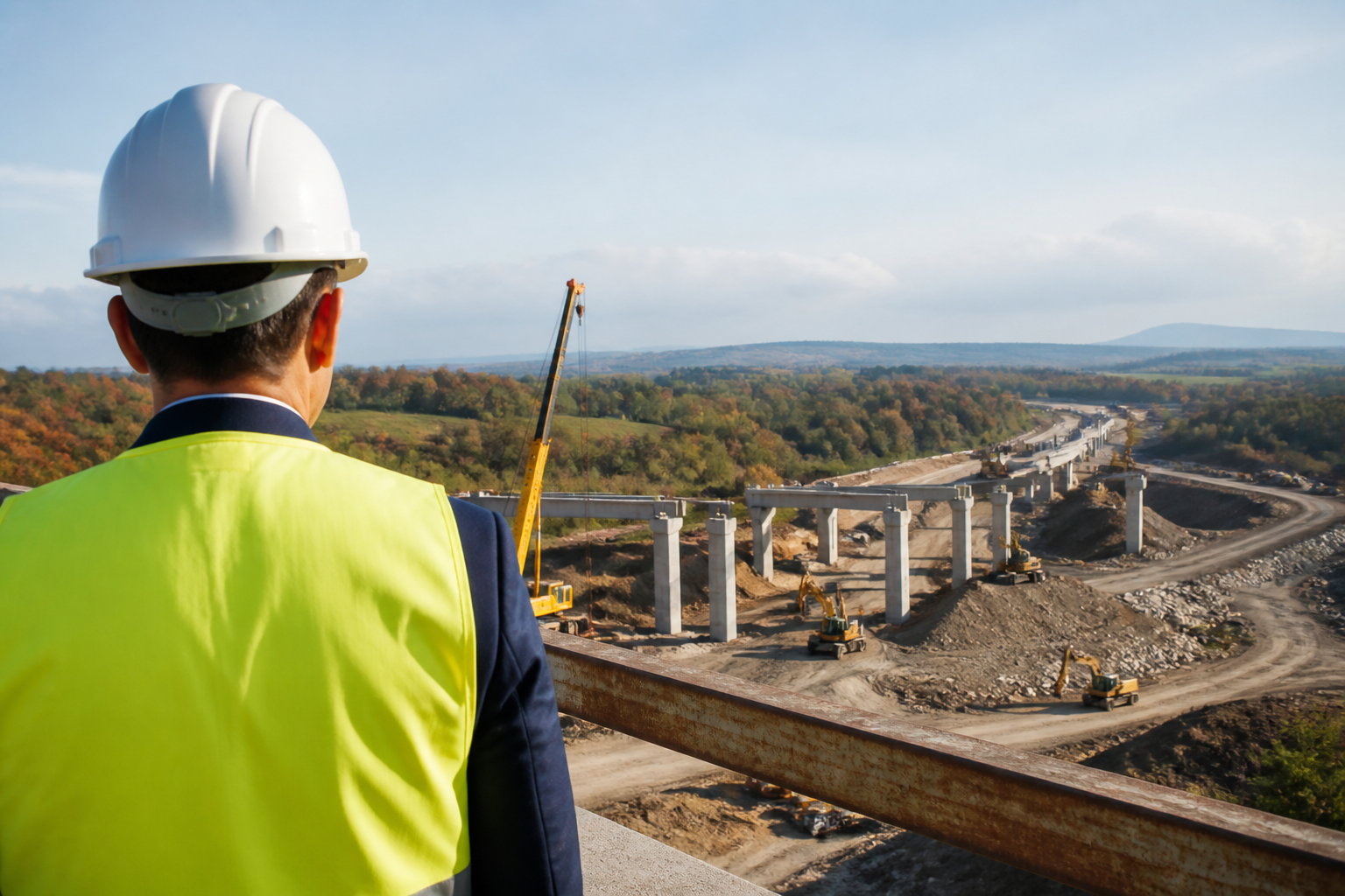 Ferrovial Put 47.9% of Its Record €18 Billion Order Book Into North America. US Construction Is Shrinking 3.2% a Year