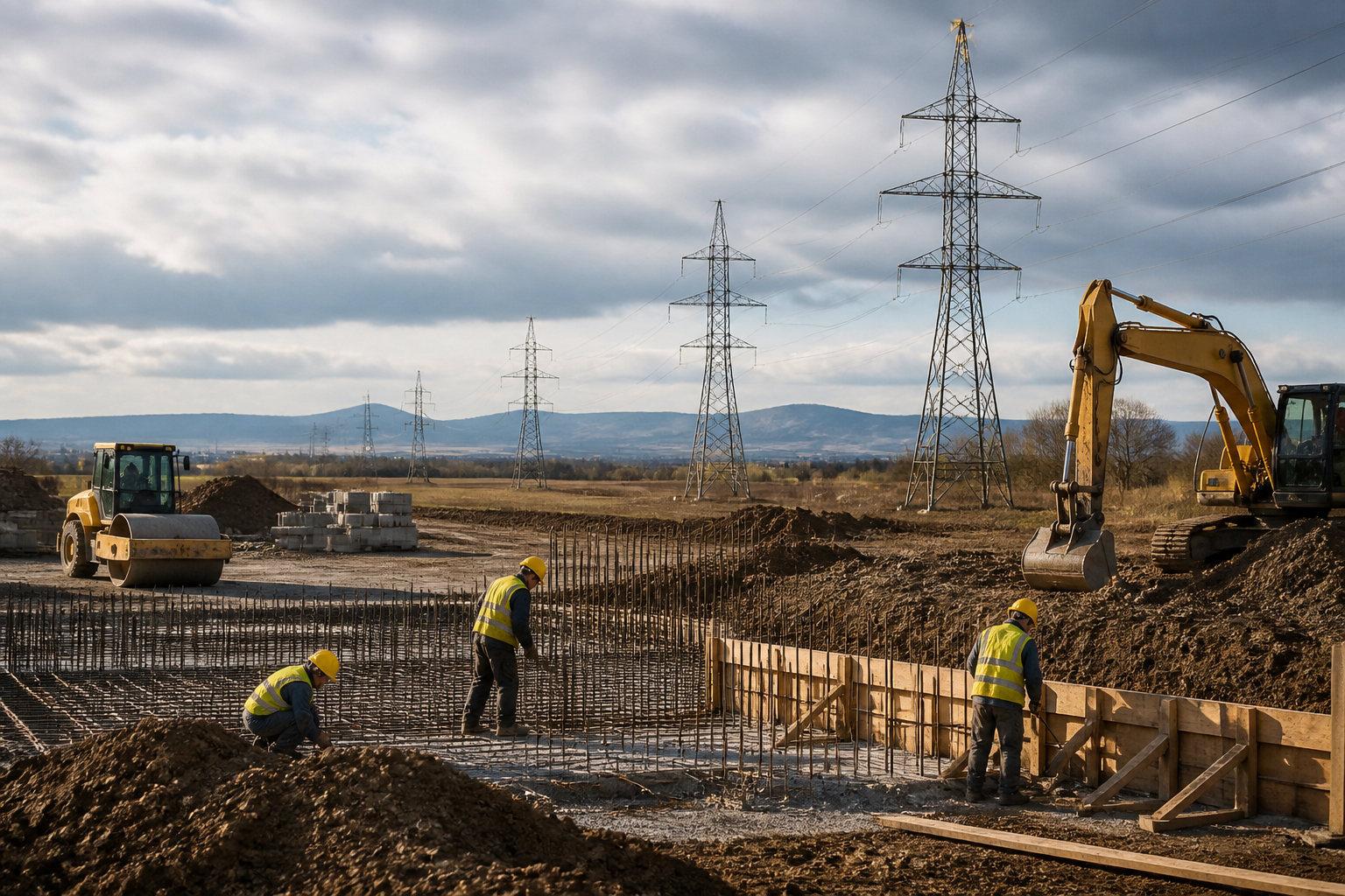 Hungary's Construction Starts Fell to HUF 470 Billion. E.ON, MVM and MAVIR Are the Clients With Signed Money