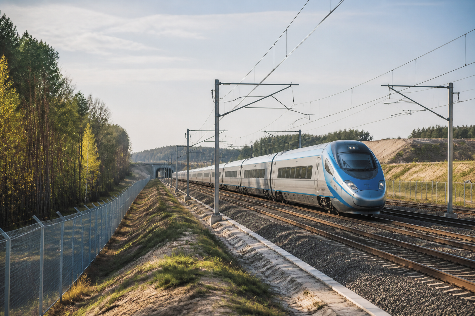 Poland's CPK High-Speed Rail Tender Draws Eight Bidders for Warsaw–Łódź Section