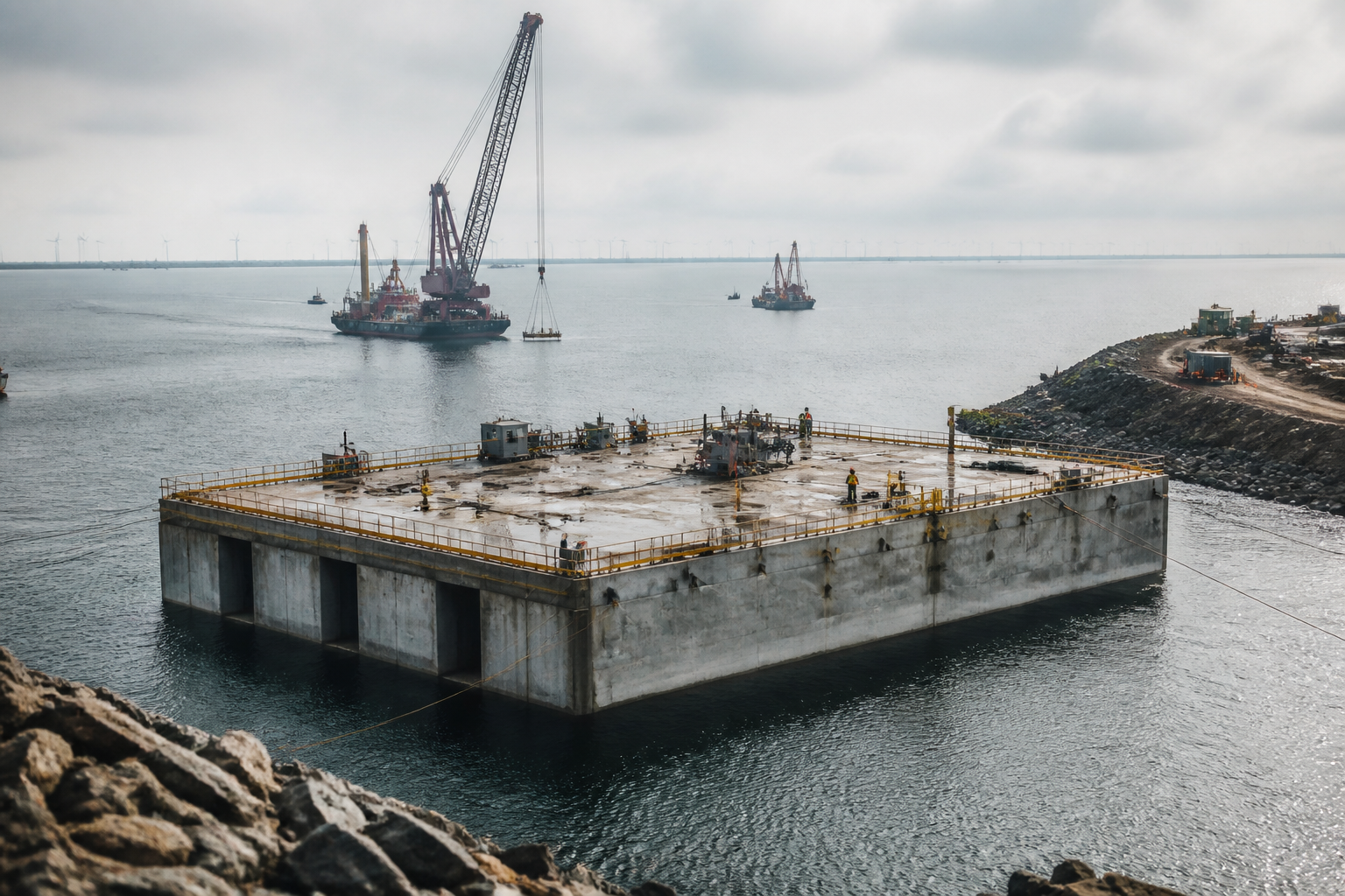 VINCI's Fehmarnbelt Consortium Just Placed Tunnel Element 3 of 89. It Is Also Billing Denmark EUR 1.95bn for the Trench It Sits In